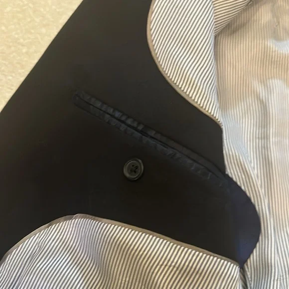 Brooks Brothers Explorer Fitzgerald Fit Black 38R jacket only - Picture 12 of 16